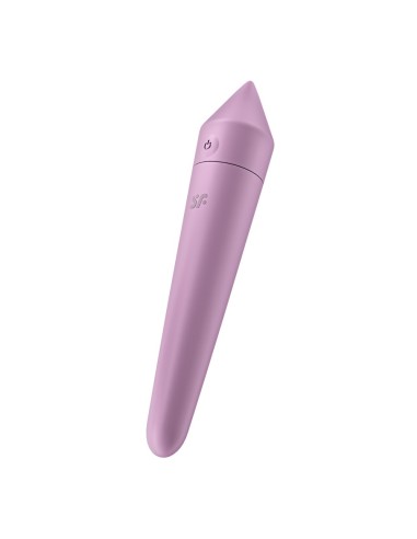 Lila USB Ultra Power Bullet 8 aangesloten vibrator Satisfyer - CC597745