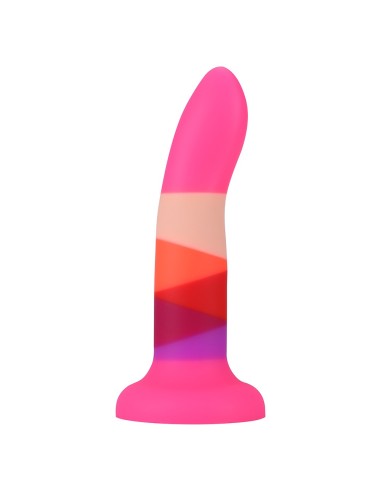 Suction cup dildo 6 colors pink - DO-051-S-7