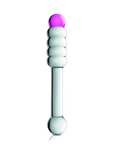 Two-tone glass dildo n°11 Glossy - CC532070