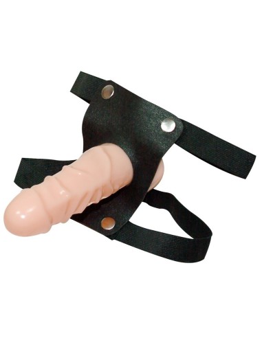 Hollow strap-on dildo elastic harness - R516430