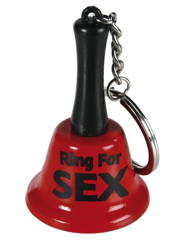 Llavero campana roja Ring For Sex - R700088