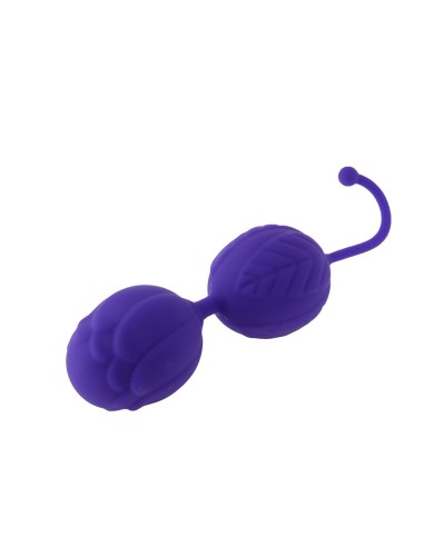 Purple silicone Geisha balls - KOB004PUR