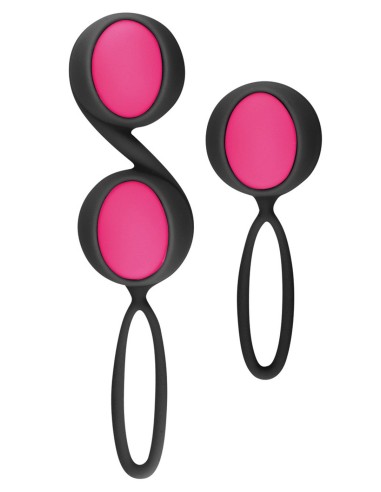 Set of black pink Geisha balls with removable balls - CC5260020010