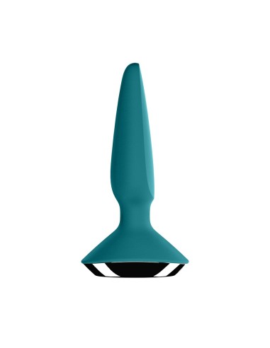 ilicious 1 Petrol Satisfyer USB aangesloten vibrerende anaalplug - CC597214