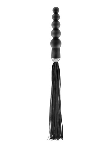 Flogger with black anal rosary handle Fetish Temptation - CC570402