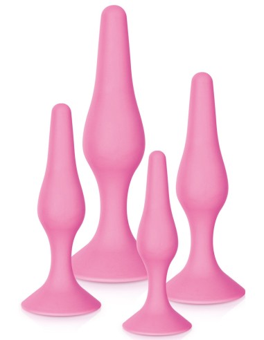 Doos met 4 roze anale genotspluggen - CC5700900050