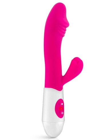 Vibrador de conejo con estimulador de glande - CC526102