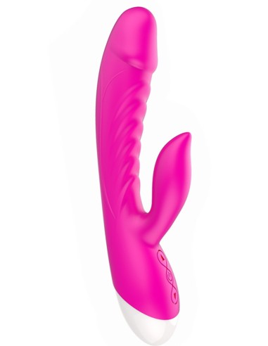 Pink rabbit vibrator 10 USB programs - CR-CAV019