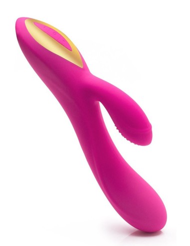 Pink lug rabbit vibrator with 10 USB programs - CR-CAV018