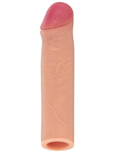 Funda de extensión de pene realista con glande - CC531801