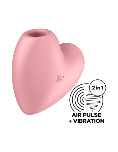 Cuttie Heart Satisfyer USB Clitoris Stimulator - CC597796