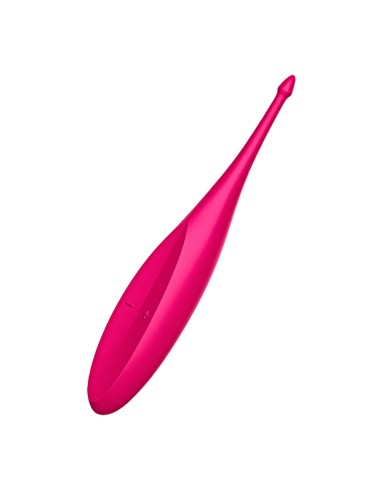 Veelzijdige stimulator voor doelgebied roze USB, Twirling Fun Satisfyer - CC597727