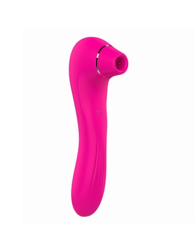 10 standen vibrator en vibratiestimulator met pinnen op roze membraan 10 USB-programma's - BOZ-047PNK