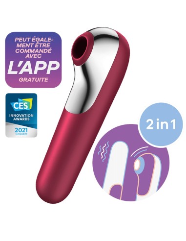 Dual Love Satisfyer Vibrator and Clitoral Stimulator - CC5972570030