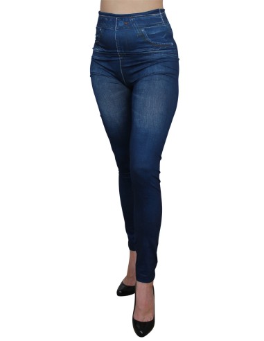 Nieuwe legging in blauwe jeansstijl - FD1012