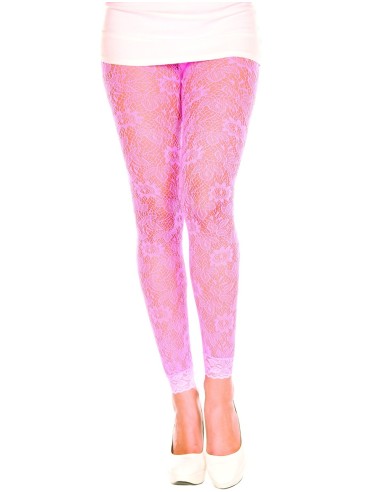 Fijne roze kanten legging - MH35046NEP