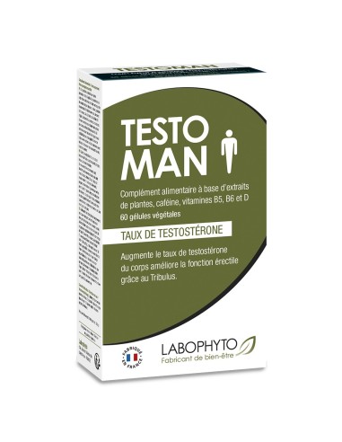 Testoman increase testosterone level 60 capsules - LAB17