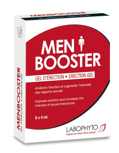 Men Booster gel estimulante de la erección 6 sobres - LAB29