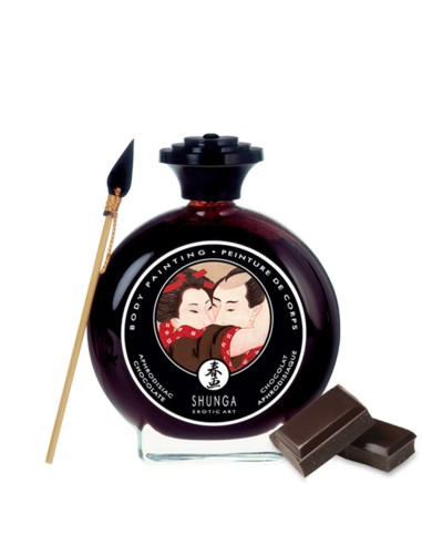 Pintura corporal comestible chocolate 100ml - CC817000