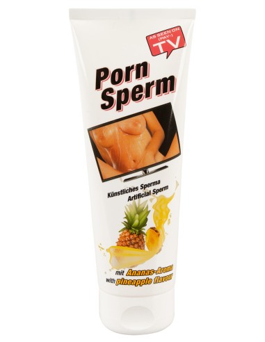 Water-based lubricating gel, pineapple flavor, imitation sperm 250 ml - R628921