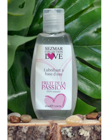 100% natural water-based lubricant Passion fruit 90ml - SEZ078