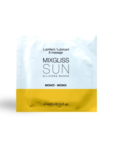 Mixgliss Sun Monoi Silicone Lubricant and Massage Oil 2-in-1 Pod 4 ML - L6022412