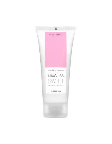 Mixgliss Water Lubricant Sweet Bubble Gum 70 ML - MG2238