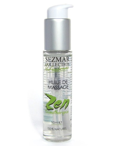 ZEN professionele massageolie 100% natuurlijk 50 ml - SEZ099