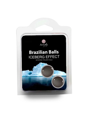 Bolas de masaje brasileñas efecto Iceberg x2 - BZ3700