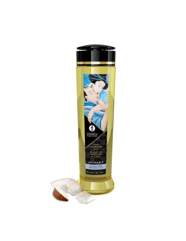 Aphrodisiac coconut shivering massage oil 240ml - CC1210