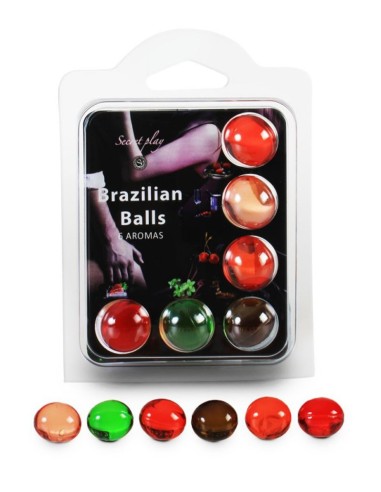 Bolas de masaje brasileñas multisabor - BZ3866