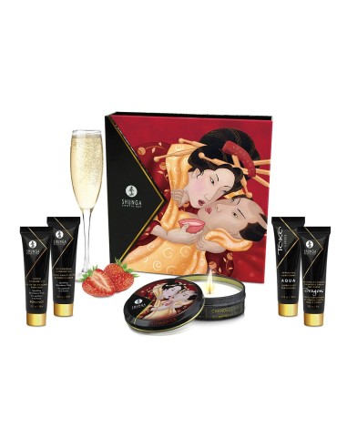 Box of Geisha sparkling wine with strawberry - CC818002