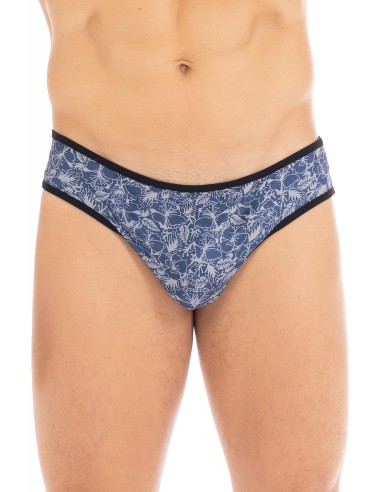 Tanga estampado azul paraíso - LM2304-57BLU