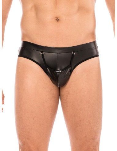 Darkside black thong - LM2107-57BLK