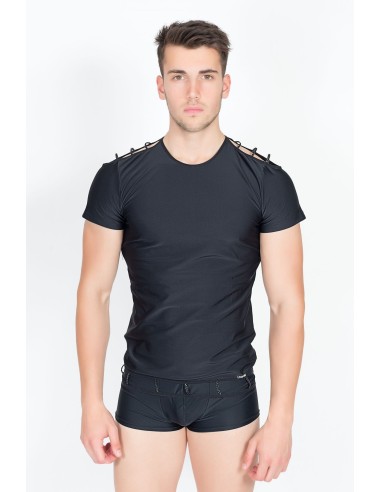 Camiseta Marcador Negra - LM713-81BLK