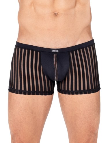 Black Biker boxer shorts - LM2201-67BLK