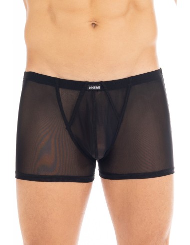 Boxer résille noir malibu - LM92-67BLK