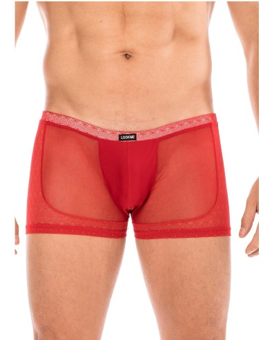 Midnight red boxer shorts - LM2103-67RED