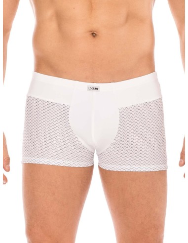 Boxer blanc Curves - LM2104-67WHT