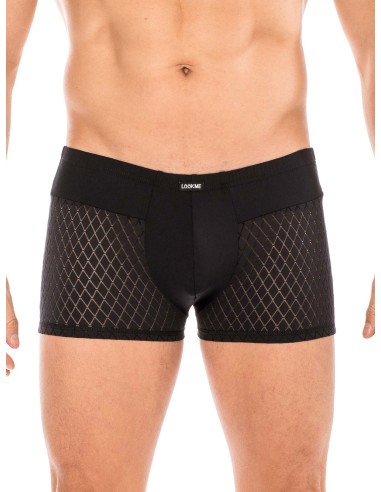 Seduction black boxer shorts - LM2105-67BLK