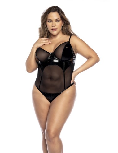 Body Aspecto Mojado Negro - MAL2732XBLK