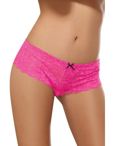 Open korte roze kanten short - DG7177HPK