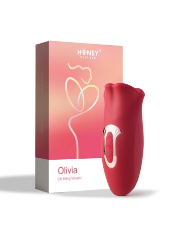 Olivia's super levendige clitoris