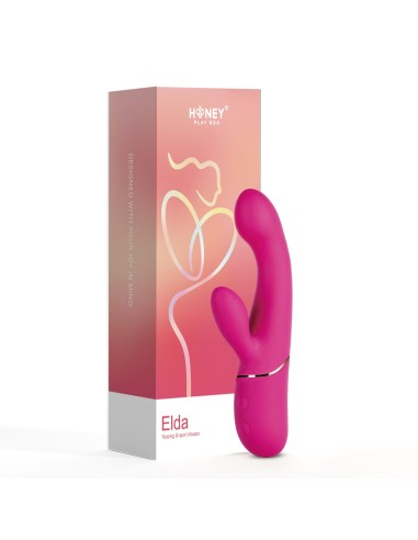 Elda - Vibrador Punto G y Estimulador de Clítoris - Rosa