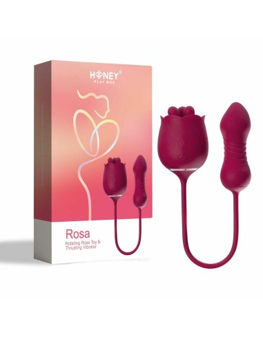 Rosa - Roterende vibrator - Heen en weer