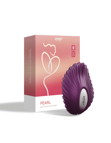 Pearl Violet - Vibrador magnético controlado por aplicación