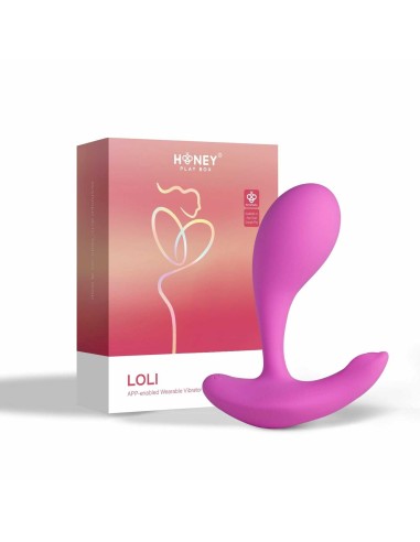 Loli - vibrador con aplicación para punto G y clítoris