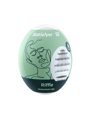 Riffle Satisfyer Flexible Masturbator Egg - CC597000