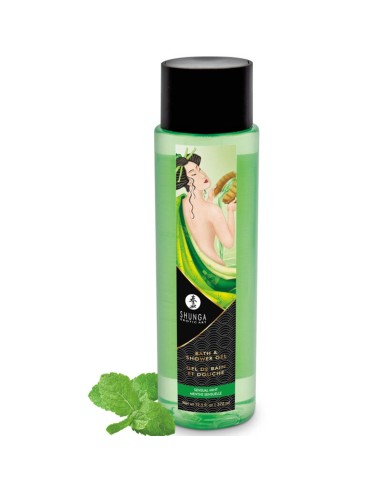 Shunga sensuele mint bad- en douchegel 370 ml - CC5269