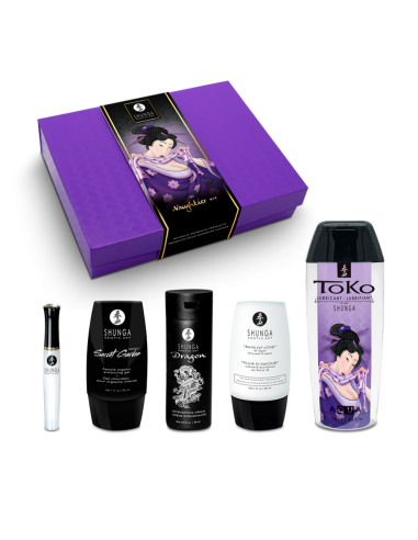 Coffret Edition Black Naughtier Geisha Shunga 5 produits - CC2104